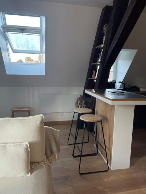 Апартаменти Duplex Bord De L'Eure - Parking Inclus - Jolie Vue Sur La Cathedrale Шартр Екстер'єр фото