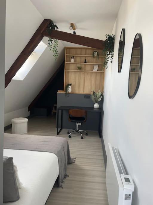 Апартаменти Duplex Bord De L'Eure - Parking Inclus - Jolie Vue Sur La Cathedrale Шартр Екстер'єр фото
