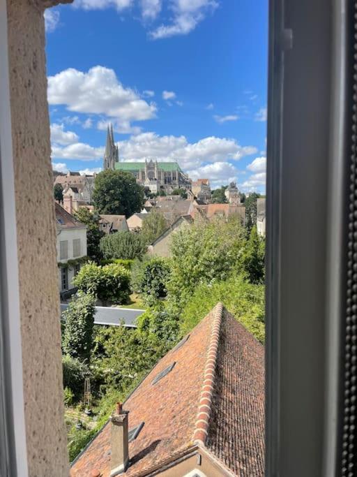 Апартаменти Duplex Bord De L'Eure - Parking Inclus - Jolie Vue Sur La Cathedrale Шартр Екстер'єр фото
